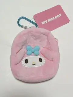 サンリオ マイメロディ カラビナ付き マスコットポーチ【新品・未使用】