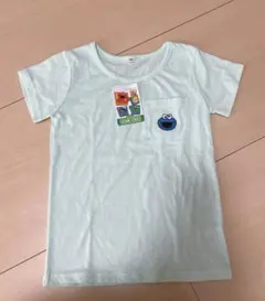 【新品未使用】セサミストリート　クッキーモンスター　Tシャツ　130㎝のサムネイル
