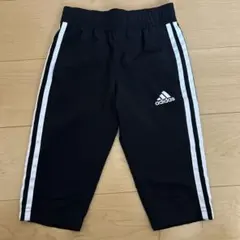 adidas ブラック ハーフパンツ 120