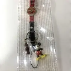 レトロビンテージ　コカ・コーラ ミッキーマウス ストラップ
