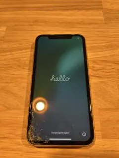 Apple iPhone XR 128GB イエロー 画面ひびあり