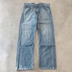 リーバイス569 Levis W34 ブルーデニム 青 ヒゲ 古着