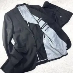 【Ultra Black×美品】ザ・スーツカンパニー ブラックフォーマルスーツ