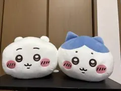 ちいかわ　もっちるねそべりBIGぬいぐるみ　 ちいかわ　ハチワレ2体セット