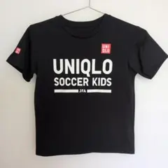 UNIQLO SOCCER KIDS JFA Tシャツ 黒 130のサムネイル
