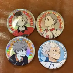 ハイキュー!! キャラクター缶バッジ 4個セット