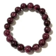 一点物【1-91】10mm❤【ガーネット】天然石パワーストーンブレスレット