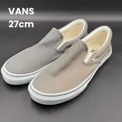 【訳あり新品】VANS ヴァンズ SLIP-ON CHARCOAL 27cm