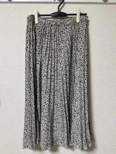 レオパード柄プリーツスカート Mサイズ