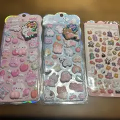 訳あり　おしり　もちもち　シールセット 海外製