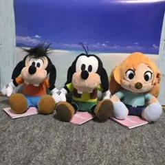 ディズニーストア グーフィー マックス ハグ ぬいぐるみバッジ ぬいば