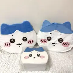 ハチワレ　クッション　おかおBIGボストンバッグ　トランクケース