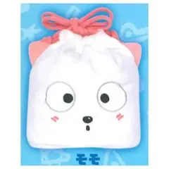 タマ ＆ フレンズ ふわふわ フェイスポーチ ＆ 巾着 コレクション モモ