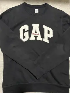 GAP クルーネック スウェット ブラック