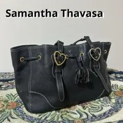 【美品】Samantha Thavasa サマンサタバ サ　ハンドバッグ　黒