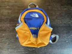 THE NORTH FACE キッズ リュック 魚刺繍 ブルー オレンジのサムネイル