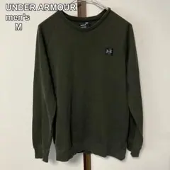 アンダーアーマー　メンズ　トレーナー　スウェット　プルオーバー　モスグリーン　Mのサムネイル
