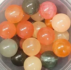 B288　ソルトソースアゲート　塩源瑪瑙　8ミリ