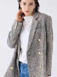 2025年最新】milaowen 2サイズ金釦ダブルブレザーの人気アイテム