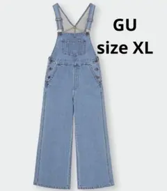 今月終了値下げGU デニムサロペット XLサイズのサムネイル