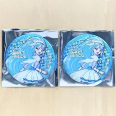 ②キュアアンジュ　缶バッジ　Select Colors Blue　プリティストア