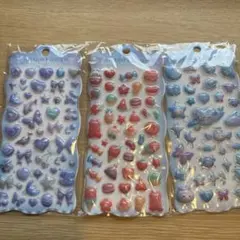 ぷくぷくシール　空気シール　立体シール