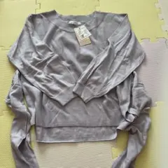 新品タグ付き　LDPrime ラベンダー長袖ニット