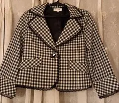 any FAM チェックジャケット