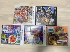 ニンテンドー3DSソフト 5本セット＋カセットケース付き