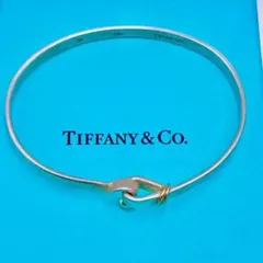 3427 TIFFANY ブレスレット バングル コンビ 925 750 ノット - メルカリ