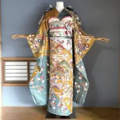 振袖フルセット 高身長 吾妻徳穂 吉澤友禅 手描き 成人式振袖 振袖 裄