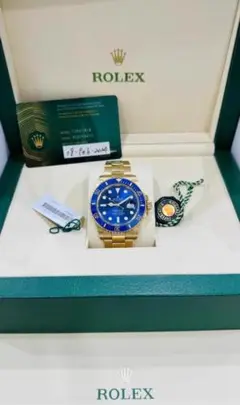 ROLEX Submariner 青色 ゴールド