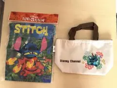 Disney スティッチ☆ランチバッグ＆巾着セット［新品］入園・入学 匿名発送❗️