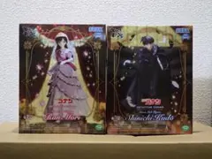 名探偵コナン XrossLink フィギュア 工藤新一 毛利蘭
