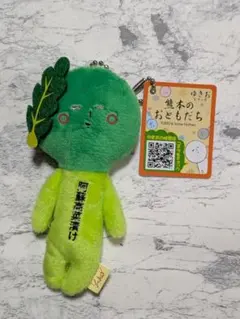 【熊本限定】ご当地ゆきお 阿蘇高菜漬け ぬいぐるみ マスコット