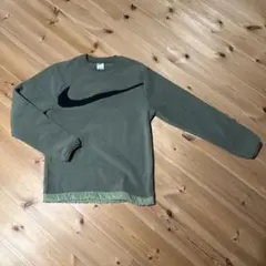 Nike フリーススウェット オリーブグリーン XS ユニセックス