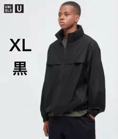 UNIQLO U オーバーサイズフーデッドブルゾン