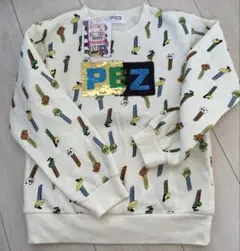PEZ トレーナー 130cm ホワイト