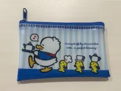 サンリオキャラクターズ フラットポーチ あひるのペックル