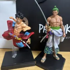 ワンピース ルフィ ゾロ フィギュアセット