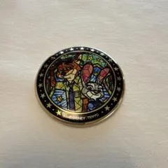 ディズニー 金バッジ ズートピア ニック ジュディ 缶バッジ