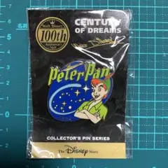 新品　ディズニーストア　ウォルト生誕100周年　ピンバッジ  ピーターパン