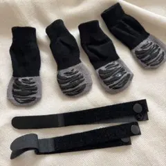 犬用滑り止め靴下とベルトセット