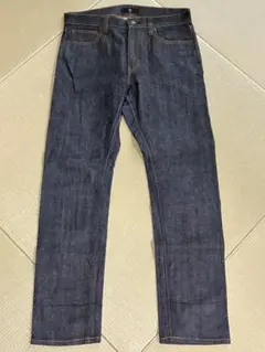 美品UNIQLO ＋J セルビッジストレートジーンズ 29inch