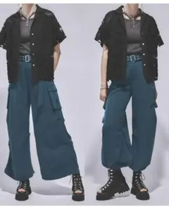 2WAYトロミワイドカーゴパンツ HAREハレ その他パンツ