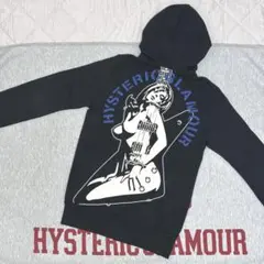 ヒステリックグラマー DETROIT ギターガール フルジップパーカー