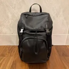 PRADA ブラック ナイロン+レザー リュック 2VZ135