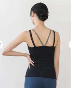 美品　SUKALA スカーラ　リブロゴタンクトップ　Ｓサイズ