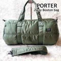 激レア✨美品 ポーター タンカー ボストンバッグ ダッフルバッグ2way セージ