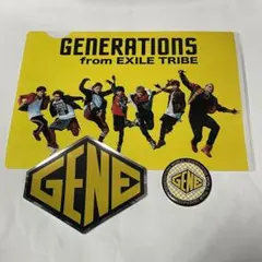 GENERATIONS（クリアファイル・シール・バッジ）